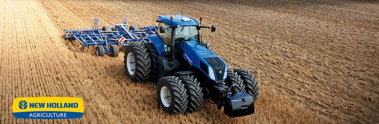 blue tractor